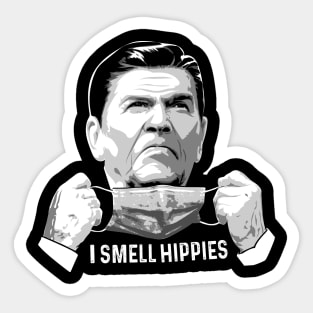 Funny I Smell Hippies Sticker